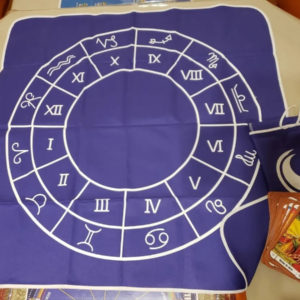 Paño Mantel para Tarot de Gabardina