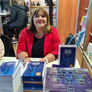 El tarot numerológico "Las Luces de Nuit" en la feria del libro, Argentina 2022
