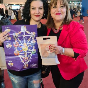 El tarot numerológico "Las Luces de Nuit" en la feria del libro, Argentina 2022