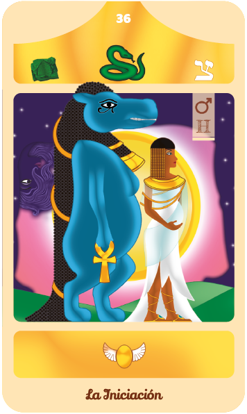 Tarot Egipcio de la Diosa Mut: La iniciación