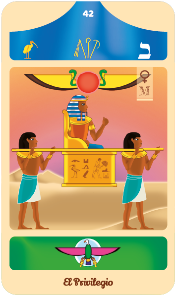 Tarot Egipcio de la Diosa Mut: El Privilegio
