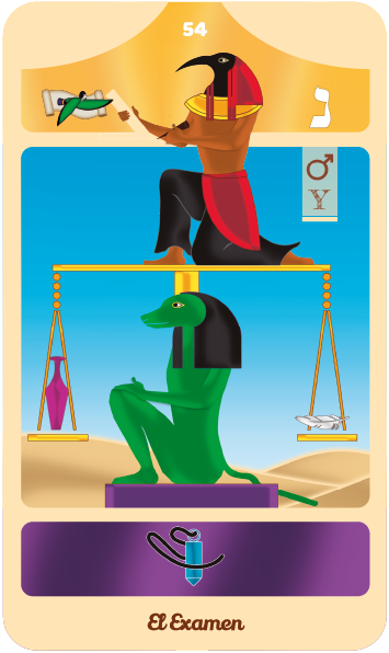 Tarot Egipcio de la Diosa Mut: El Examen