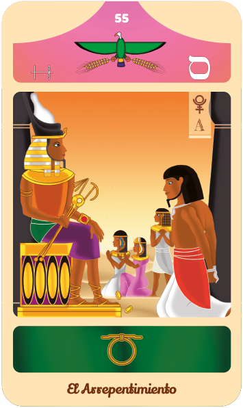 Tarot Egipcio de la Diosa Mut: El arrepentimiento