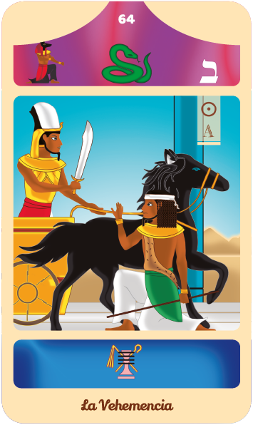Tarot Egipcio de la Diosa Mut: La vehemencia