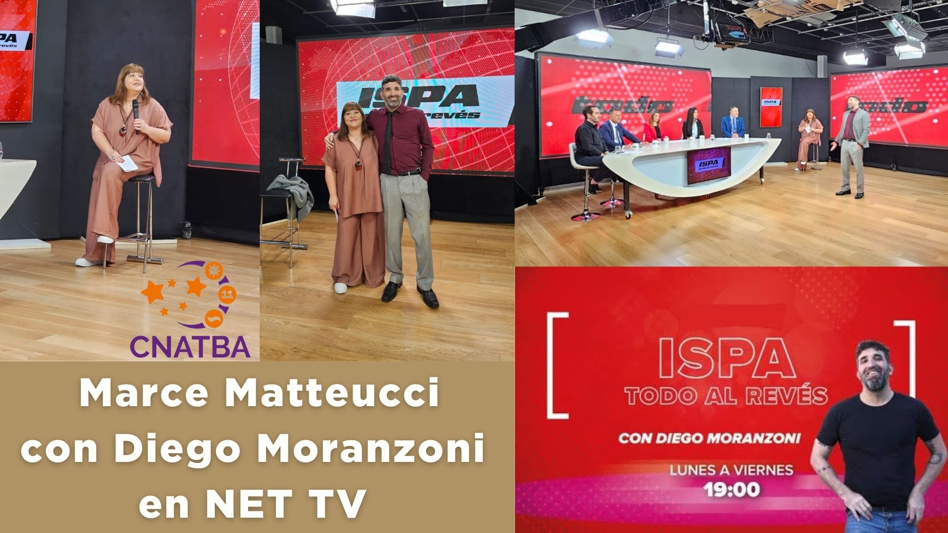Lee más sobre el artículo ✨ Marcela Matteucci invitada en ISPA 📺 | NET TV con Diego Moranzoni 🎤